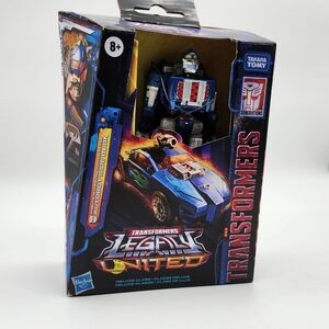 New Transformers Side Burn Autobot Legacy United Hasbro Deluxe Action Figure.